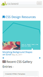 Mobile Screenshot of cssbased.com