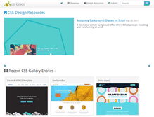 Tablet Screenshot of cssbased.com